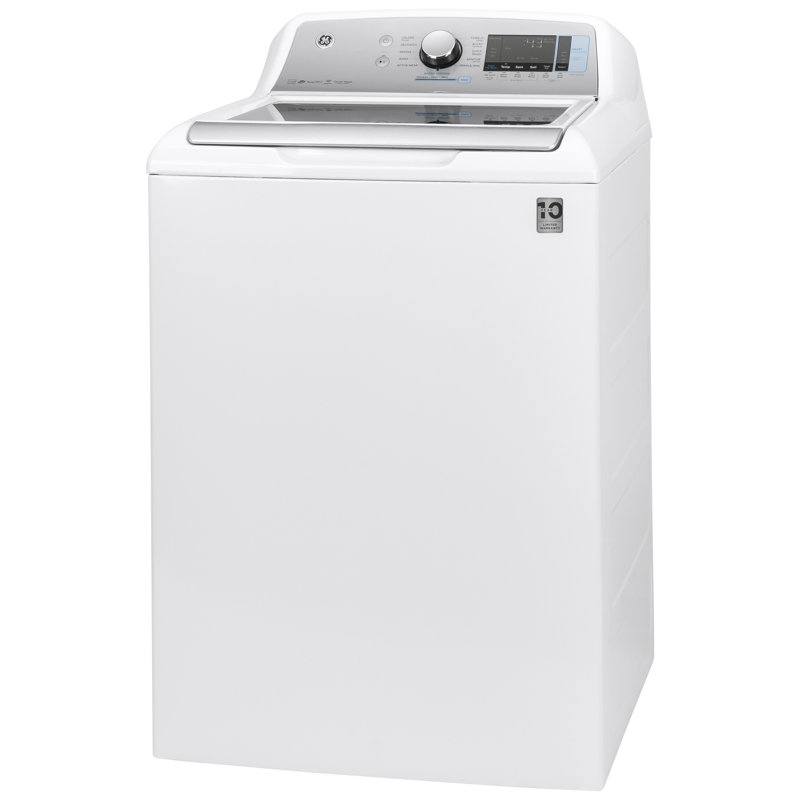 GE Appliances Smart 5 cu. ft. Energy Star High Efficiency Top Load Washer with Smartdispense